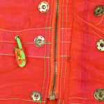 Ellesse - The Winner Of The World Italy Hooded Neon Ski Jacket 1990s Large