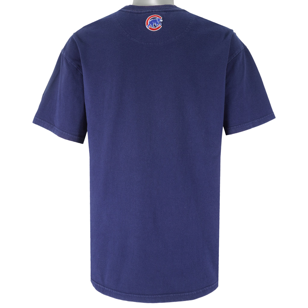 Nike - Chicago Cubs Spell-Out T-Shirt 2000s Large Vintage Retro Baseball