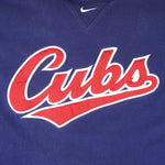 Nike - Chicago Cubs Spell-Out T-Shirt 2000s Large Vintage Retro Baseball