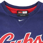 Nike - Chicago Cubs Spell-Out T-Shirt 2000s Large Vintage Retro Baseball
