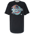 NBA (Pro Player) - Detroit Pistons T-Shirt 1990s XX-Large Vintage Retro Basketball