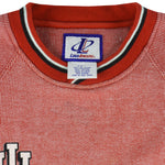 NCAA (Logo Athletic) - Indiana Hoosiers Embroidered Crew Neck Sweatshirt 1990s Large