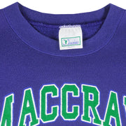 Vintage (Discus Athletic) - Maccray Wolverines Crew Neck Sweatshirt 1990s Medium