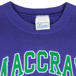Vintage (Discus Athletic) - Maccray Wolverines Crew Neck Sweatshirt 1990s Medium