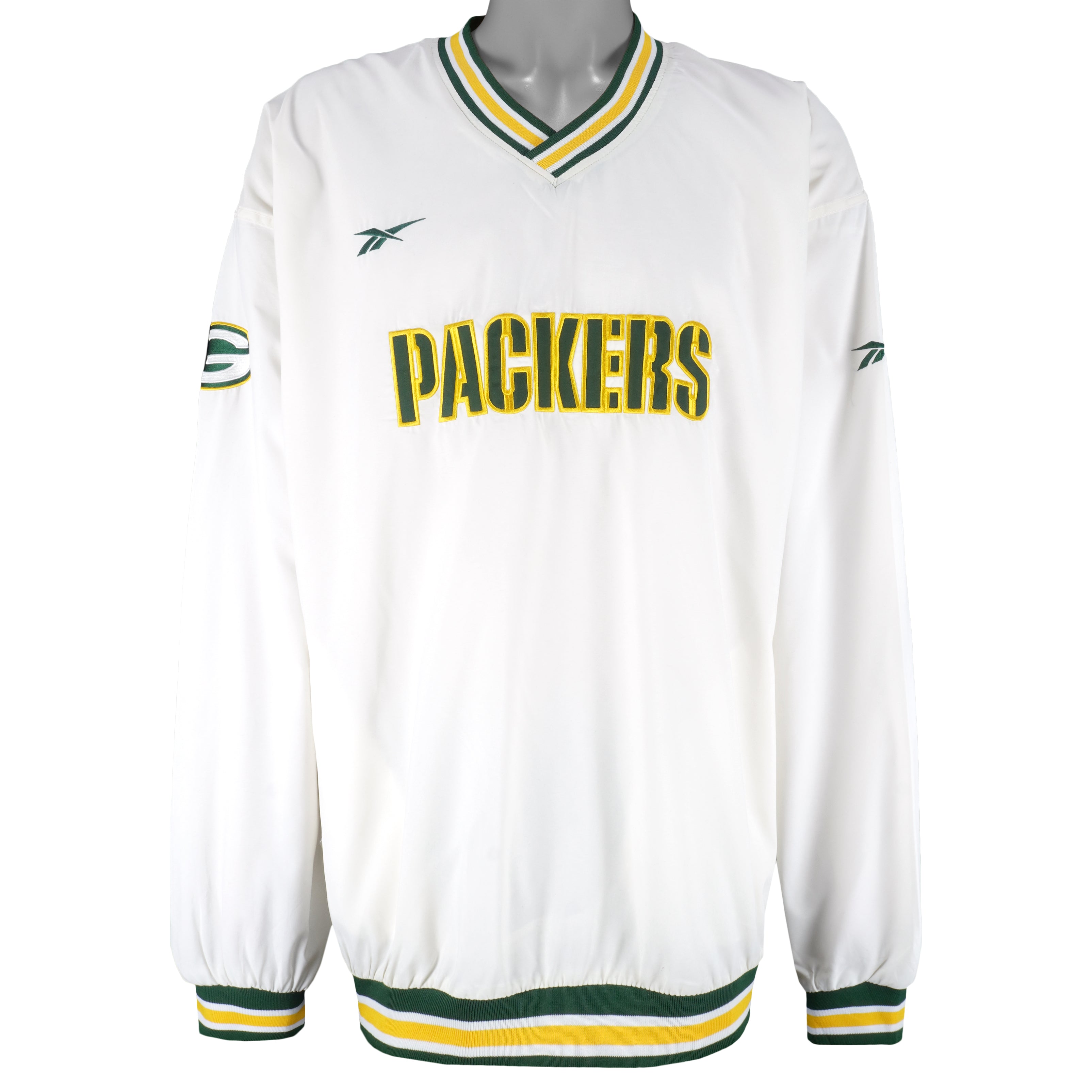 Reebok - Green Bay Packers Pullover Jacket 1990s XX-Large
