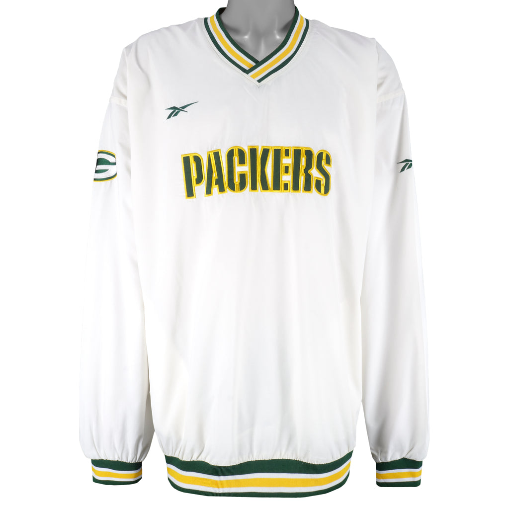 Reebok - Green Bay Packers Pullover Jacket 1990s XX-Large