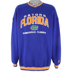 NCAA (Lee) - Florida Gators Embroidered Crew Neck Sweatshirt 1990s X-Large Vintage Retro Football College