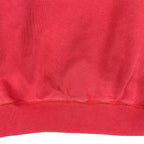 Adidas - Red Equipment 1/4 Zip Embroidered Sweatshirt 1990s X-Large Vintage Retro