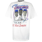 MLB (Playerz) - Toronto Blue Jays World Champions MVP Players T-Shirt 1993 X-Large