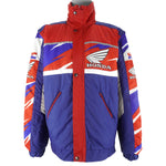 Vintage - Honda HRC Racing Puffer Jacket 1990s X-Large Vintage Retro