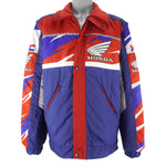 Vintage - Honda HRC Racing Puffer Jacket 1990s X-Large Vintage Retro