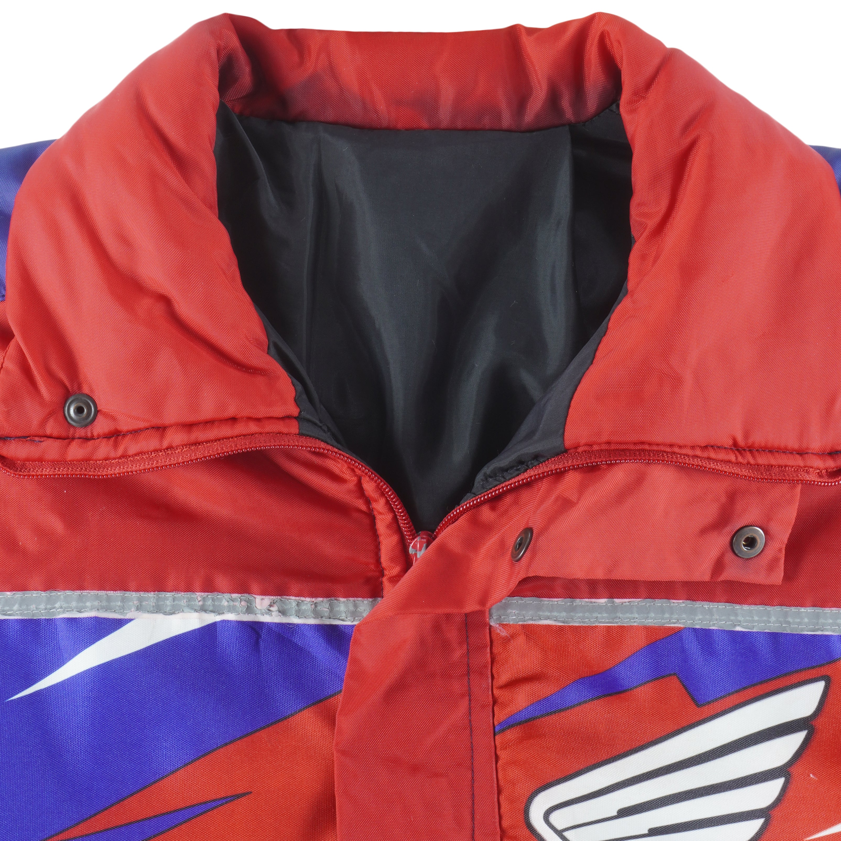 Vintage - Honda HRC Racing Puffer Jacket 1990s X-Large Vintage Retro