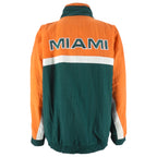 NCAA (Apex One) - Miami Hurricane Windbreaker 1990s X-Large Vintage Retro Football College 