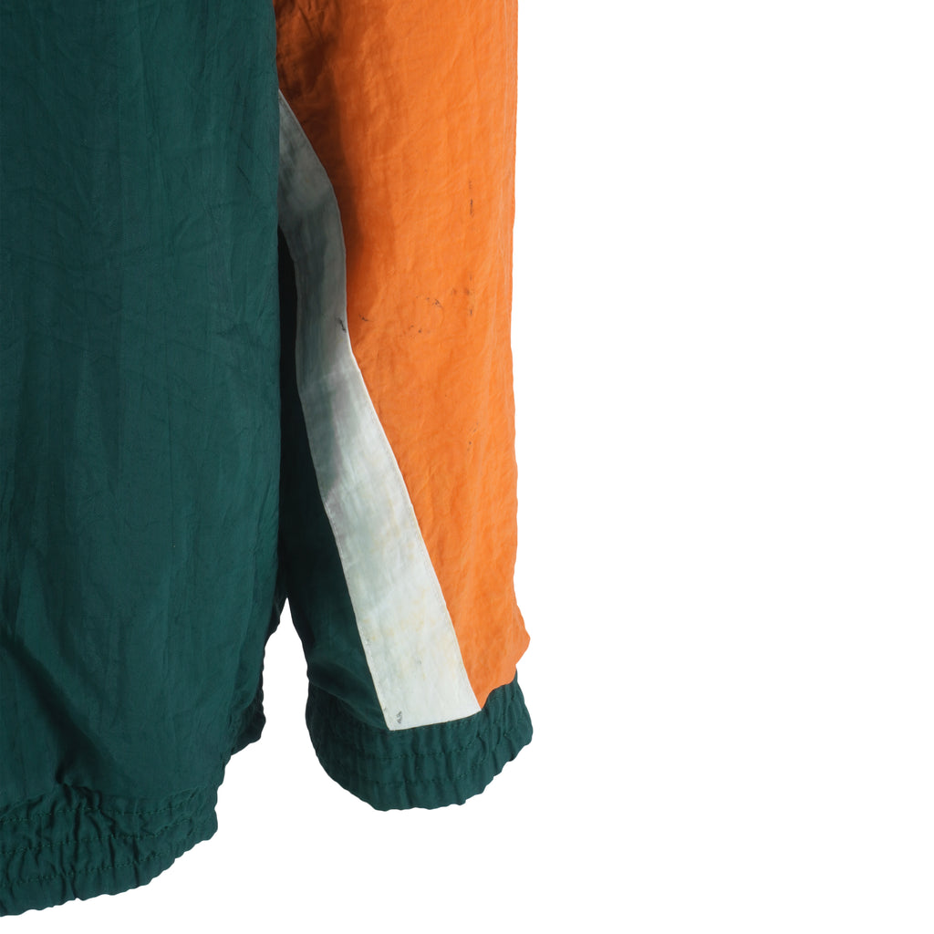 NCAA (Apex One) - Miami Hurricane Windbreaker 1990s X-Large Vintage Retro Football College 