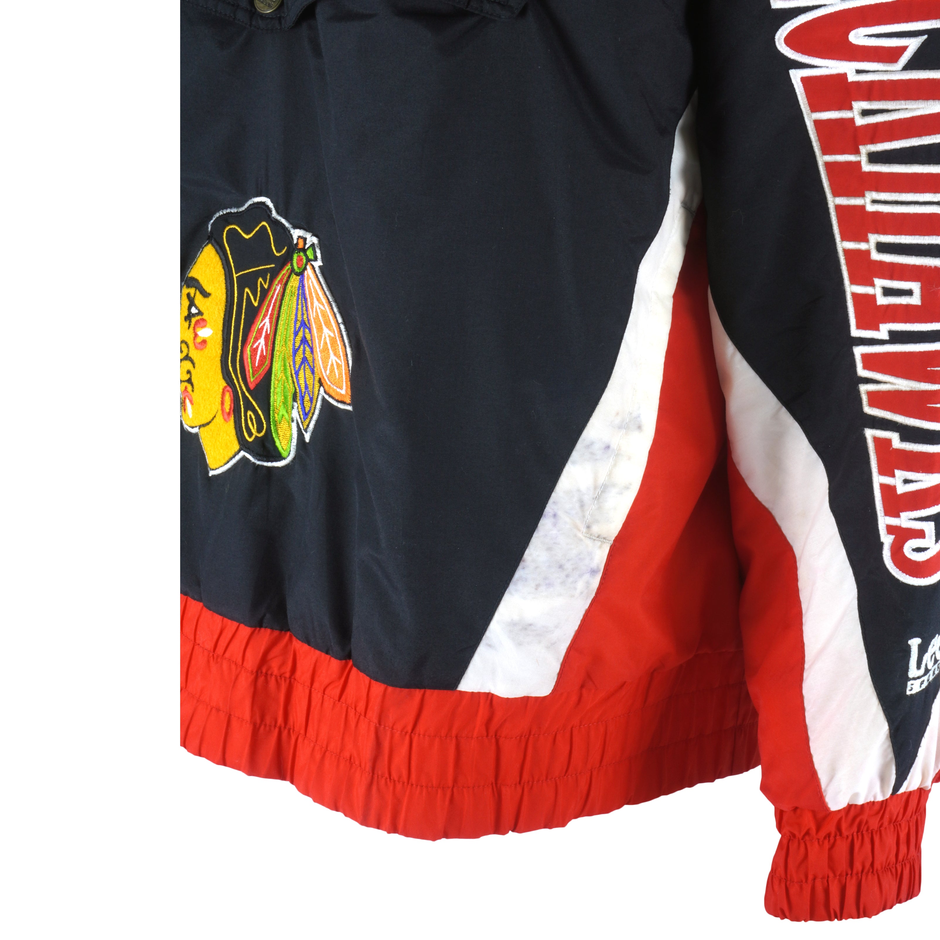 Vintage Starter Chicago Blackhawks Jackets. X-Large