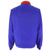 NFL (Swingser) - Buffalo Bills Spell-Out Windbreaker 1990s Medium Vintage Retro Football