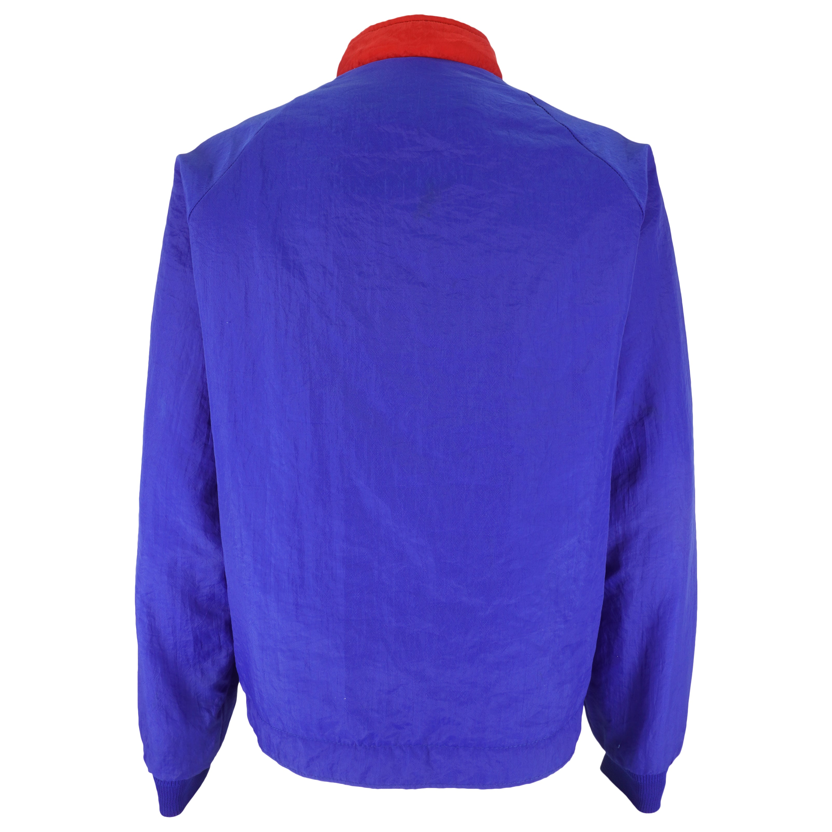 NFL (Swingser) - Buffalo Bills Spell-Out Windbreaker 1990s Medium Vintage Retro Football