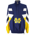 Starter - Michigan Wolverines Pullover Jacket 1990s X-Large Vintage Retro