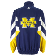 Starter - Michigan Wolverines Pullover Jacket 1990s X-Large Vintage Retro