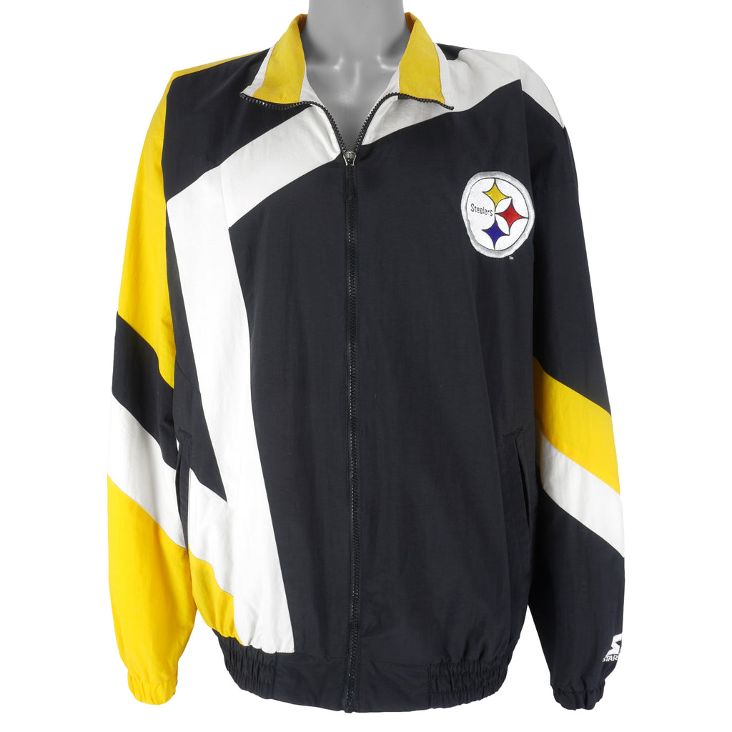 Starter (Pro Line) - Pittsburgh Steelers Windbreaker 1990s X-Large