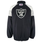 Reebok (Pro Line)- Oakland Raiders Puffer Jacket 1990s X-Large Vintage Retro Football