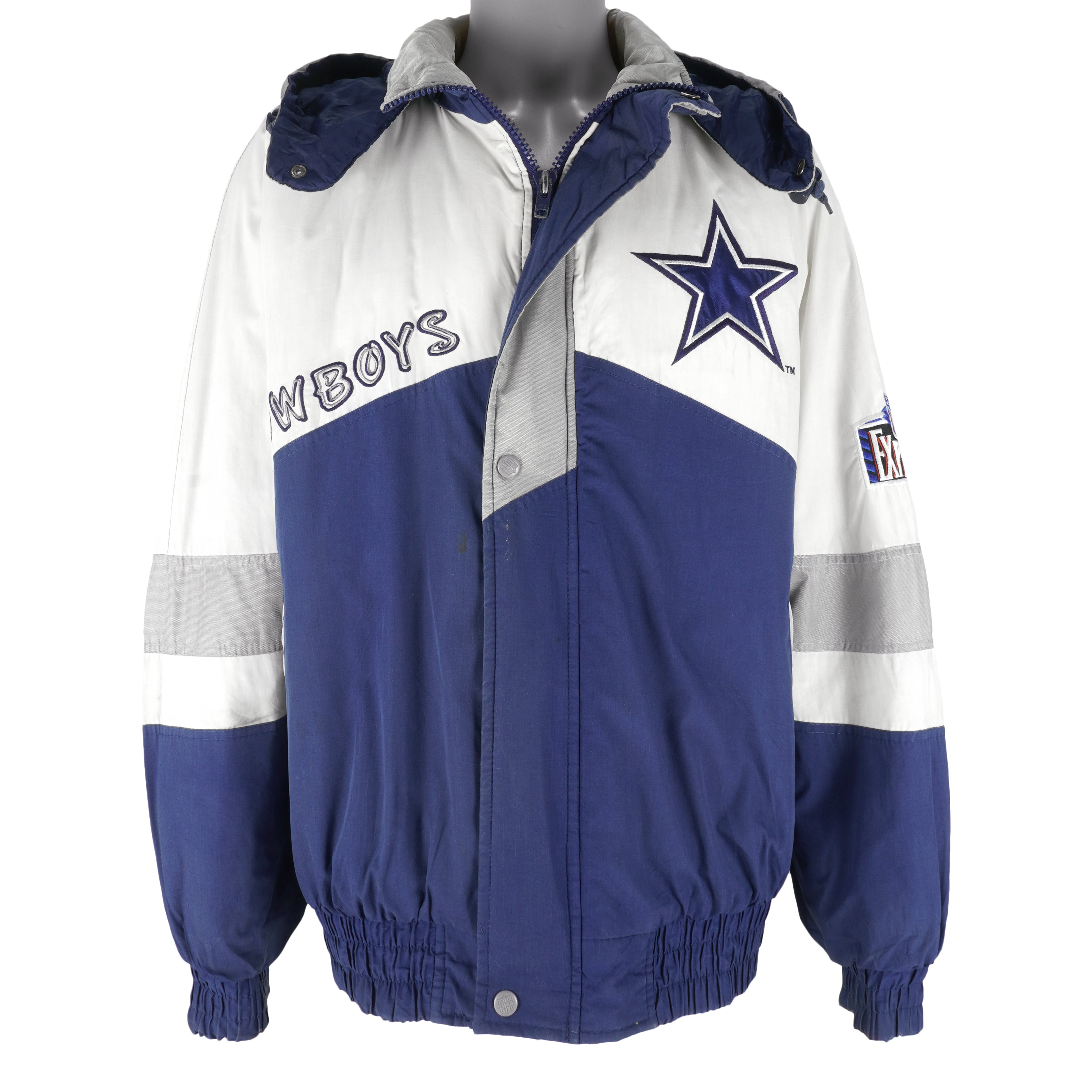 NFL (Pro Player) - Dallas Cowboys Embroidered Jacket 1990s X-Large