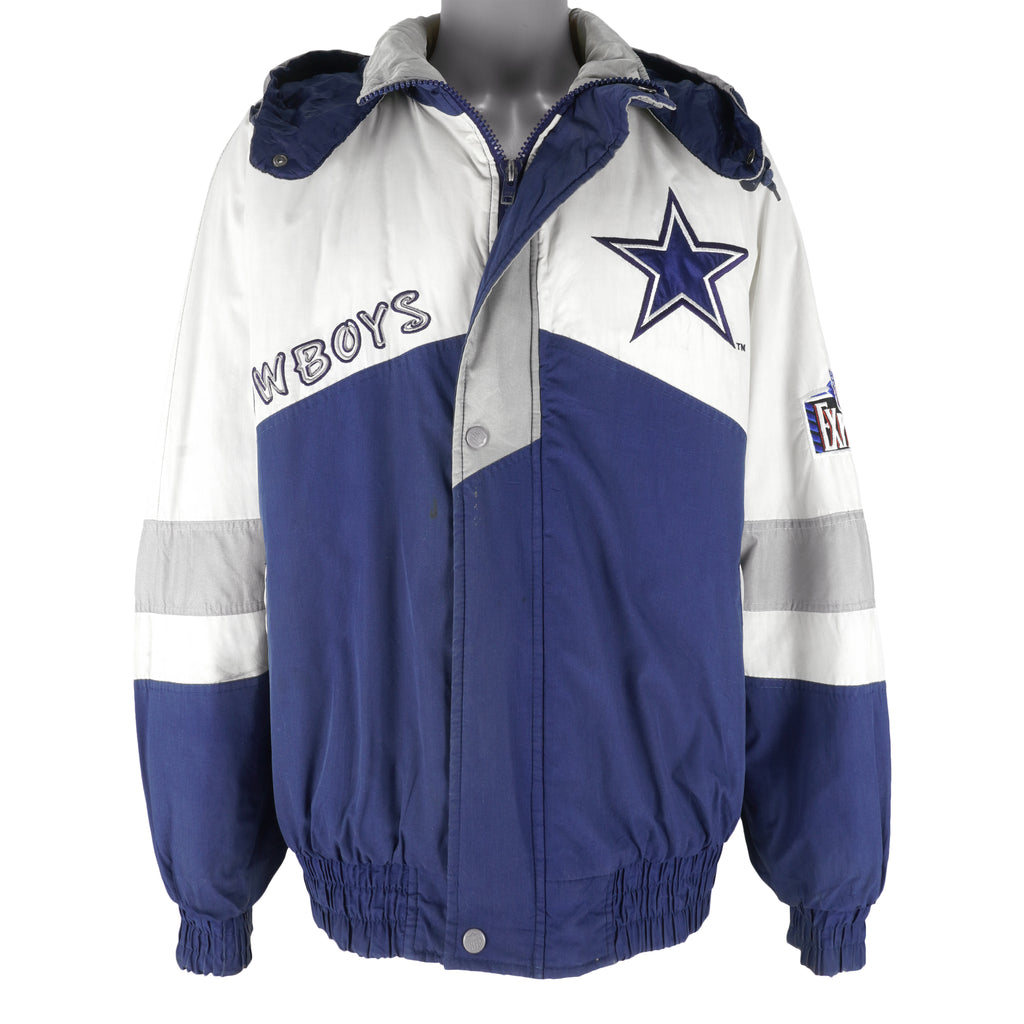 NFL (Pro Player) - Dallas Cowboys Embroidered Jacket 1990s X-Large