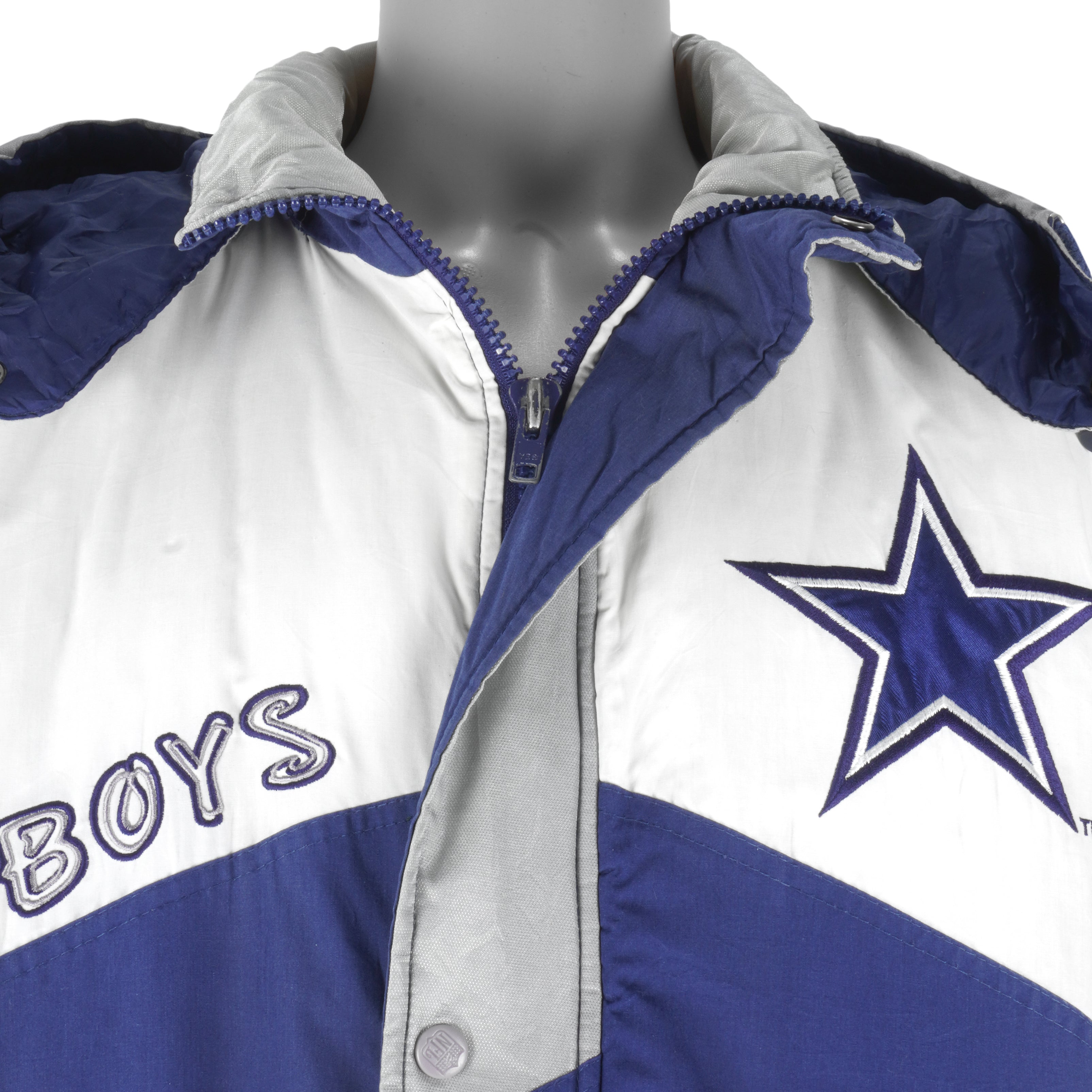 NFL (Pro Player) - Dallas Cowboys Embroidered Jacket 1990s X-Large