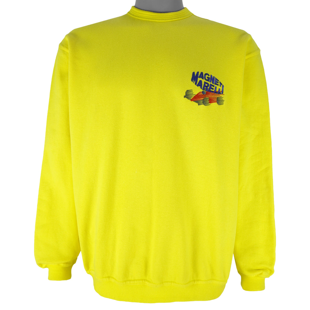 NASCAR - Ferrari Magneti Marelli Crew Neck Sweatshirt 1990s Large