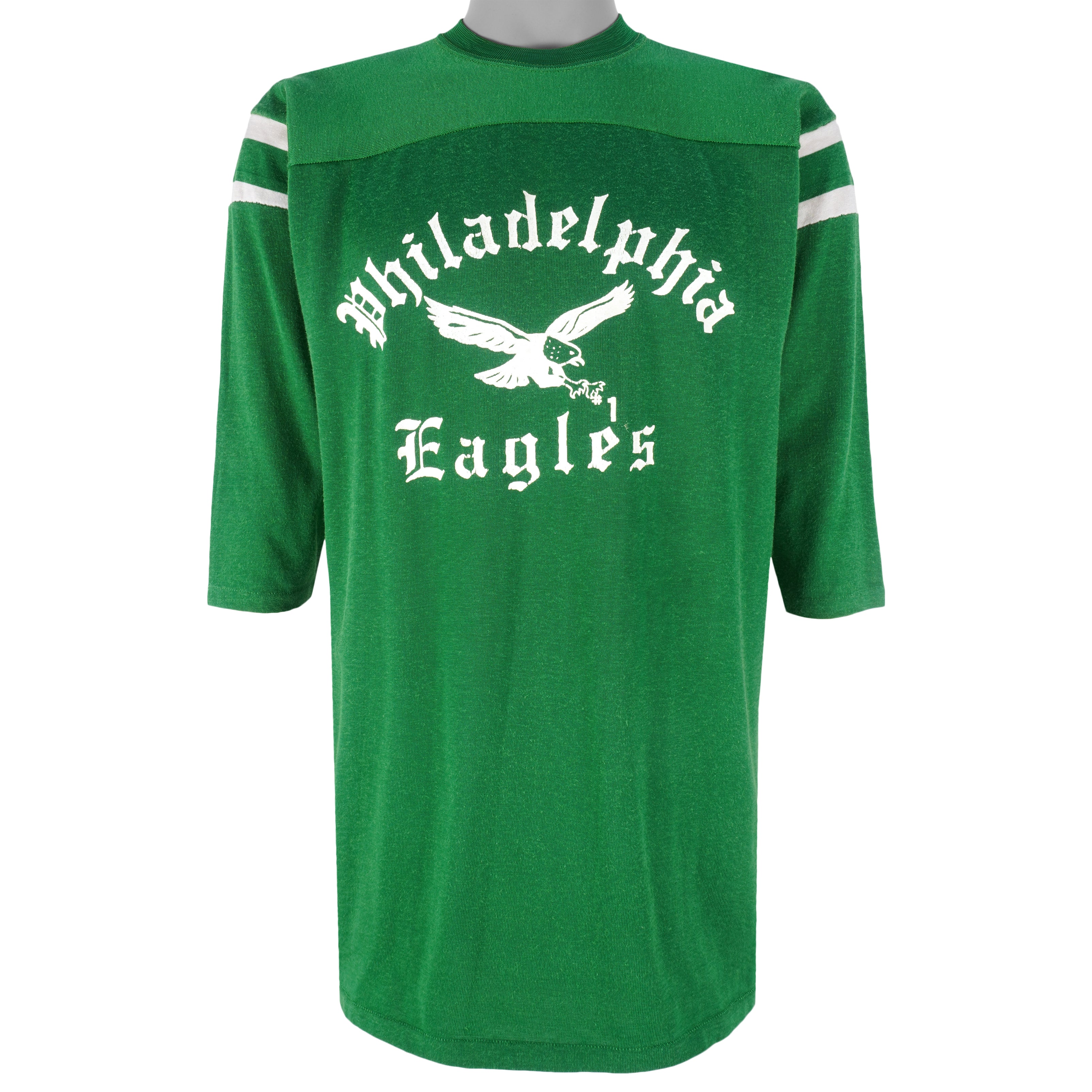 NFL (Durack) - Philadelphia Eagles Football Jersey 1970s X-Large Vintage Retro Football