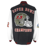 NFL - Tampa Bay Buccaneers Super Bowl Champion Jacket 2002 Large Vintage Retro Football