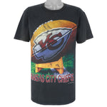 NFL (Nutmeg) - Kansas City Chiefs T-Shirt 1994 Large Vintage Retro Football