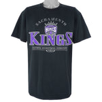 NBA (Lee) - Sacramento Kings T-Shirt 1990s X-Large Vintage Retro Basketball
