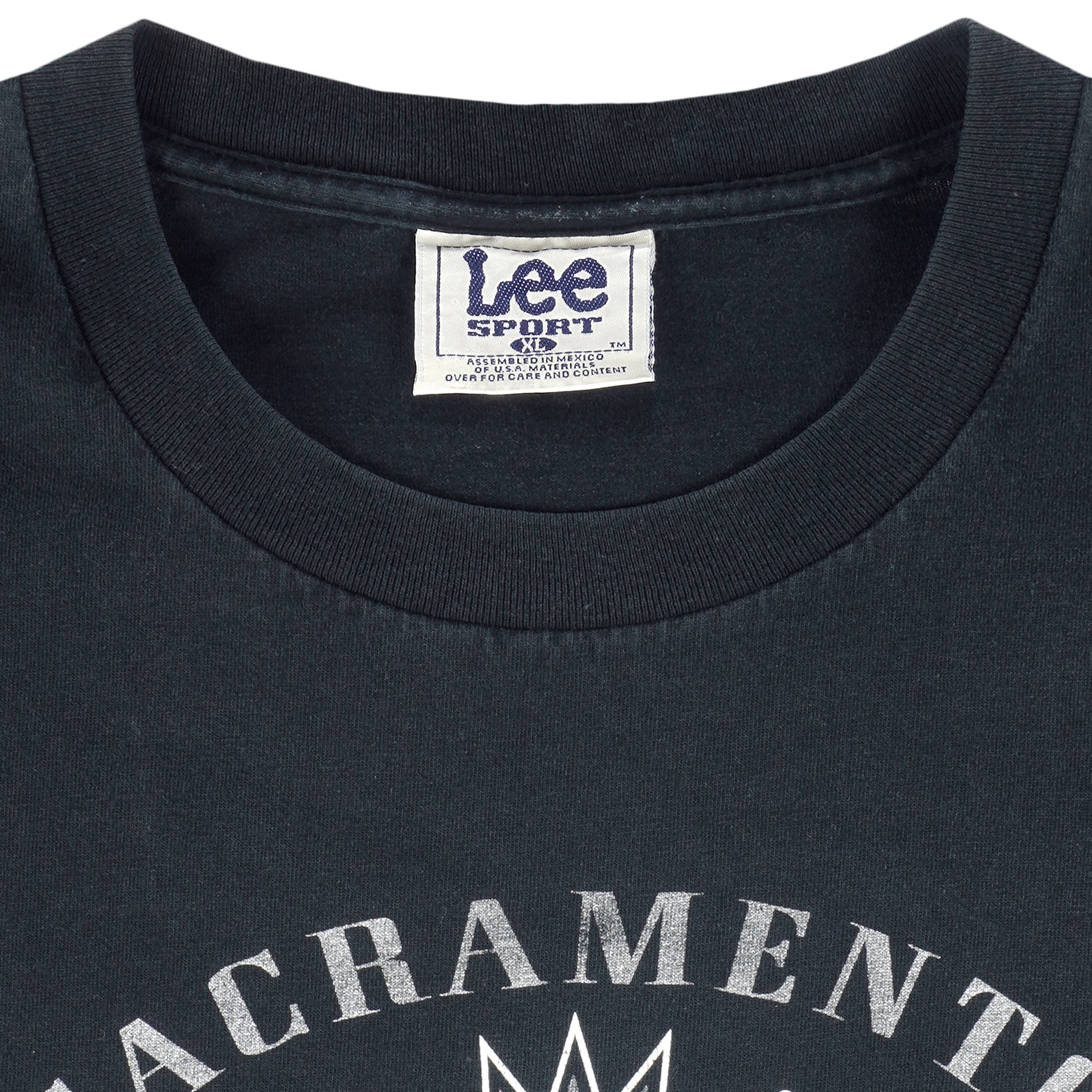 NBA (Lee) - Sacramento Kings T-Shirt 1990s X-Large Vintage Retro Basketball