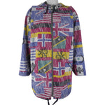 Adidas - World Cup USA All Over Print World Flags Reversible Jacket 1994 Large
