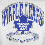 NHL - Toronto Maple Leafs Crew Neck Sweatshirt 1999 Large Vintage Retro Hockey