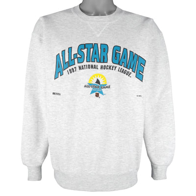 NHL (Russell Athletic) - Hockey All Star Game San Jose Sweatshirt 1997 Large