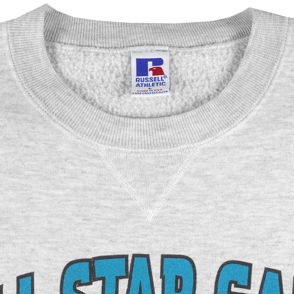 NHL (Russell Athletic) - Hockey All Star Game San Jose Sweatshirt 1997 Large Vintage Retro Hockey