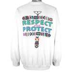 Vintage (Tultex) - Sea World Help Their Habitat Crew Neck Sweatshirt 1990s XX-Large Vintage Retro