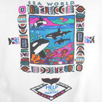 Vintage (Tultex) - Sea World Help Their Habitat Crew Neck Sweatshirt 1990s XX-Large Vintage Retro