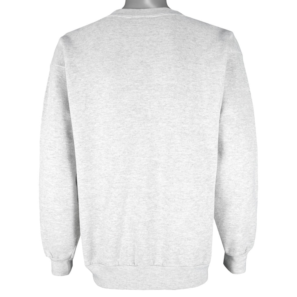 NCAA - LSU Tigers Big Logo Crew Neck Sweatshirt 1990s X-Large Vintage Retro Football College