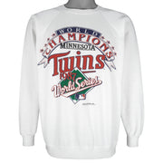 MLB (Hanes) - Minnesota Twins world Champions Sweatshirt 1987 Large