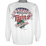 MLB (Hanes) - Minnesota Twins World Champions Sweatshirt 1987 Large