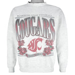 NCAA (Red Oak) - Washington State University Cougars Sweatshirt 1990s Medium Vintage Retro Football College