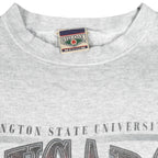 NCAA (Red Oak) - Washington State University Cougars Sweatshirt 1990s Medium Vintage Retro Football College