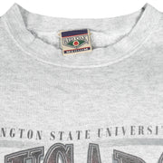 NCAA (Red Oak) - Washington State University Cougars Sweatshirt 1990s Medium Vintage Retro Football College