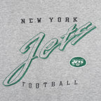 NFL (Logo Athletic) - New York Jets Embroidered Sweatshirt 1990s X-Large Vintage Retro Football