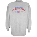 MLB (Dynasty) - Chicago Cubs Embroidered Crew Neck Sweatshirt 1990s X-Large