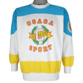 Vintage - Osaga Classic Sport Crew Neck Sweatshirt 1990s Medium Vintage Retro