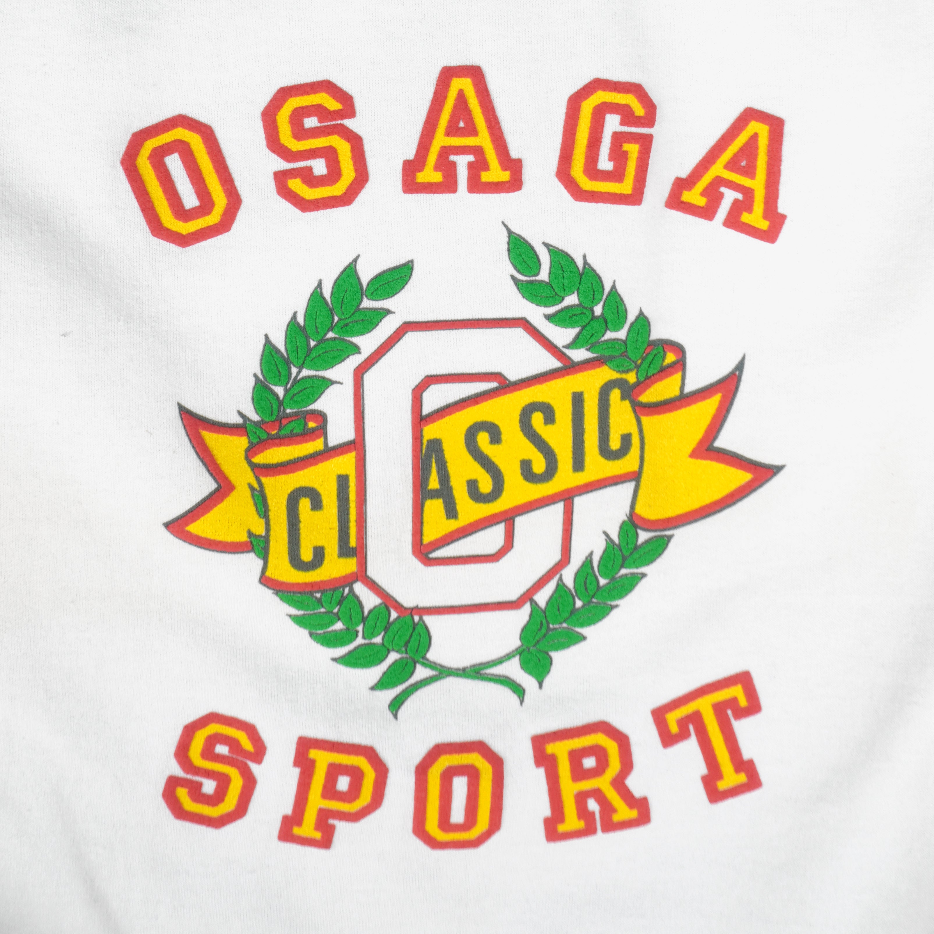 Vintage - Osaga Classic Sport Crew Neck Sweatshirt 1990s Medium Vintage Retro